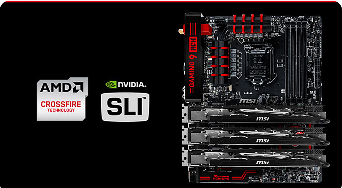 MSI Z97 GAMING 9 AC (Z97 3xPCI-E DDR3) - Sklep komputerowy